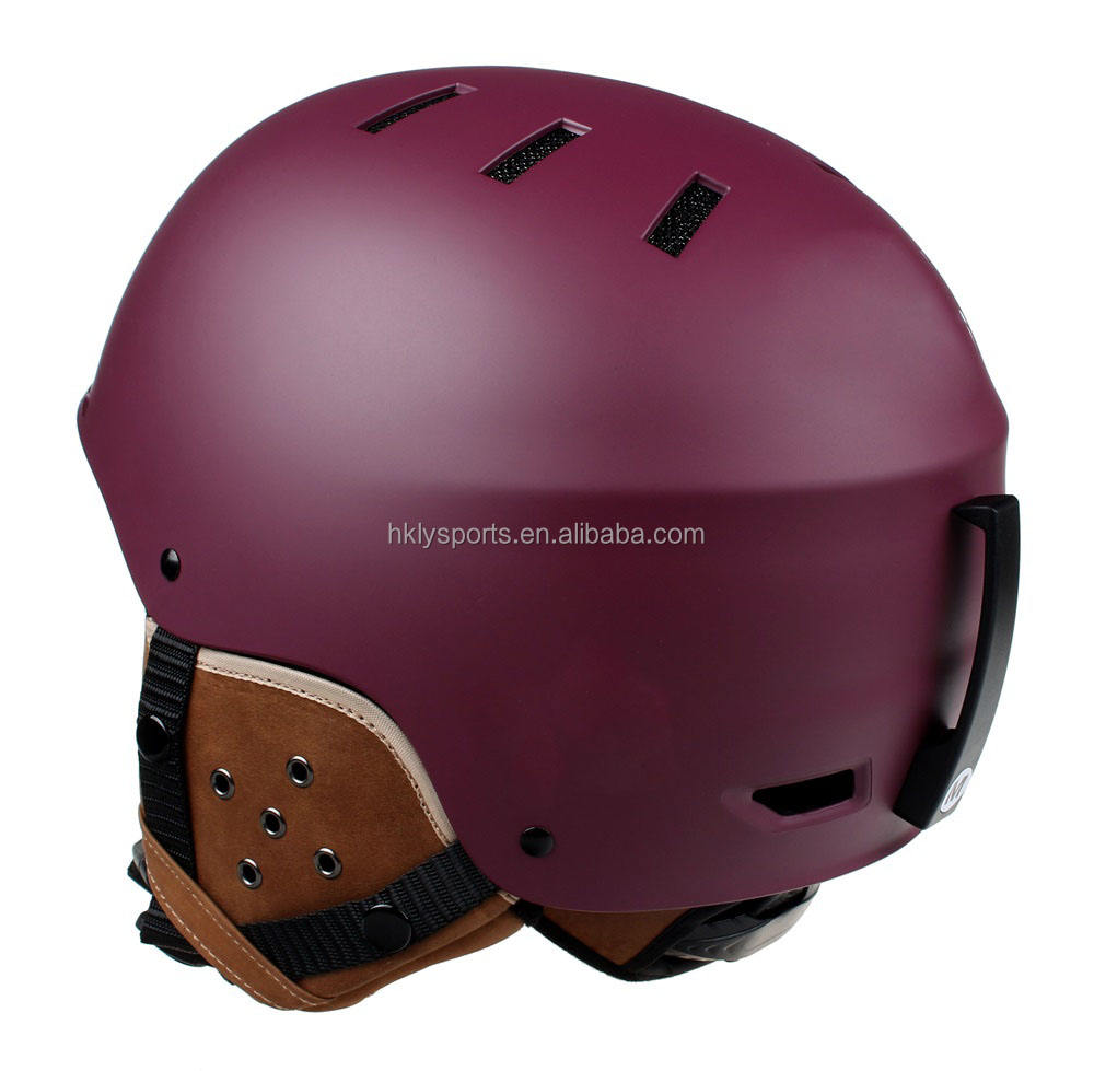 ABS Ski Helmet Protective Snow Sports Ice Skating Helmet with CE ASTM Approved