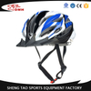 Blue White Classic Bicycle Helmet, Light Weight Cycling Helmet
