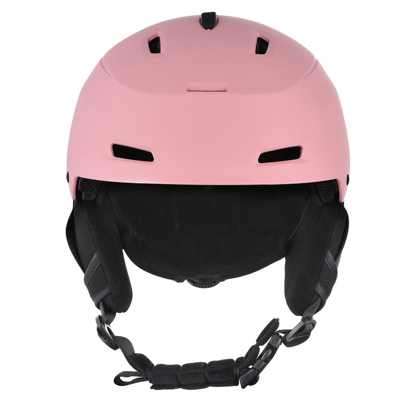 Colorful Custom Ski Snowboard Helmet Protective Snow Helmet for Adult Pink
