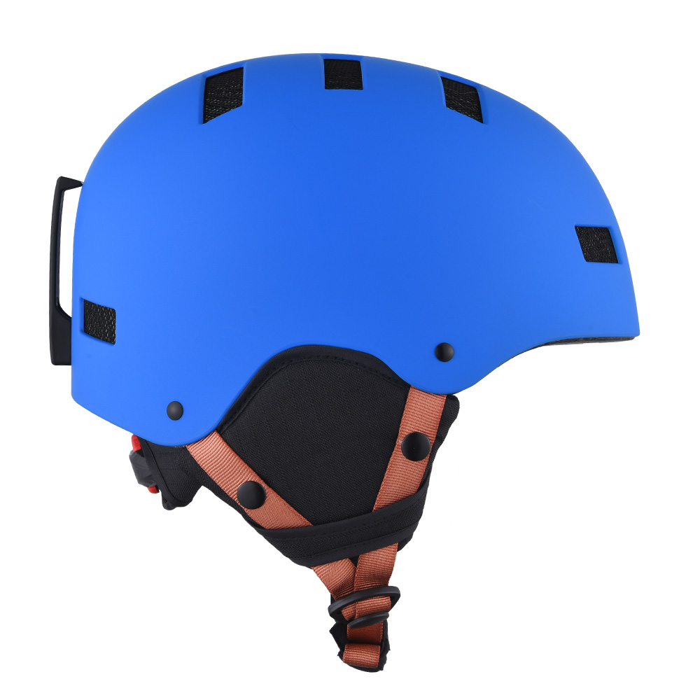 Professional Outdoor Winter Skiing Removable Snowboarding Snow Ski Helmet with CE ASTM Certified Safety for Men,Women,Youth Blue Ski Helmets