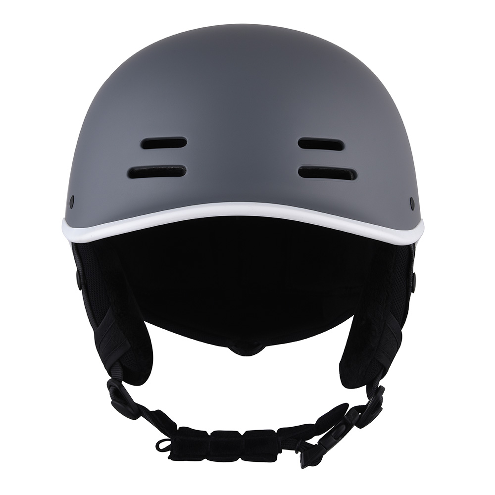 Wholesale CE Certified Adult Skiing Helmet Skiboard Safety Electric Scooter Ski Board Helmet for Adult Gray