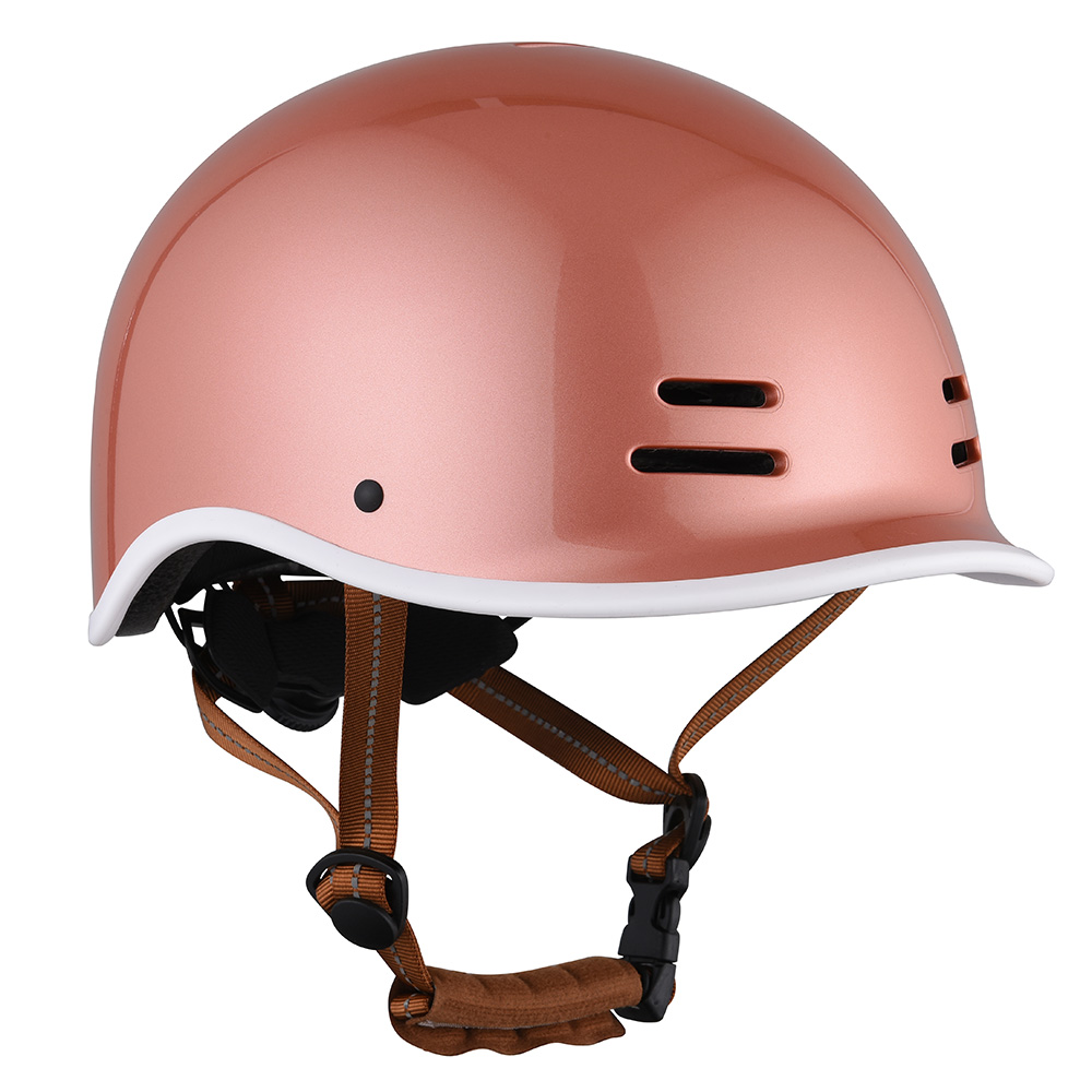 Wholesale CE Certified Adult Skating Helmet Skateboard Safety Electric Scooter Skate Board Helmet for Adult Red