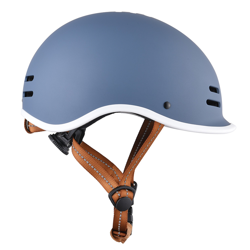 Wholesale CE Certified Adult Skating Helmet Skateboard Safety Electric Scooter Skate Board Helmet for Adult Blue