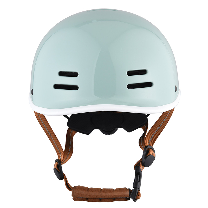 Wholesale CE Certified Adult Skating Helmet Skateboard Safety Electric Scooter Skate Board Helmet for Adult Green