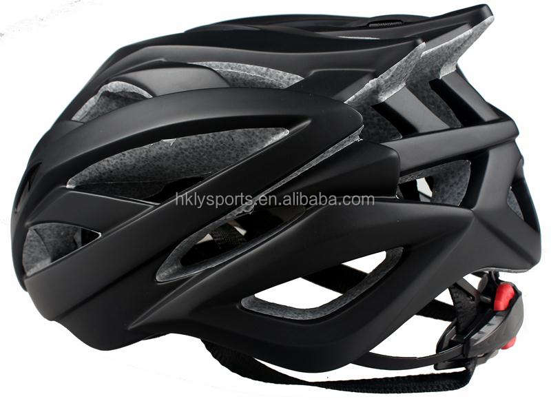 Shengtao Factory Price ST938B In-mold Carbon Fibre 1 Layer PC + Black EPS Sports Bicycle Sports Helmet with ITW Buckle