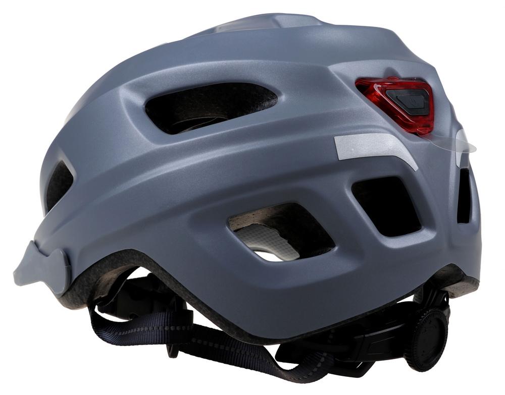 Outdoors Lightweight Safety Cycle Bike Helmet Protective LED Light Bicycle Helmet for Adult
