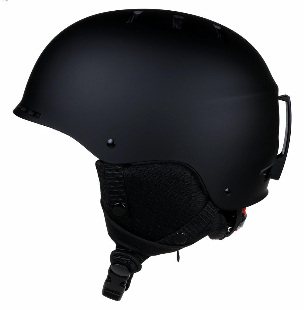 New Fashion OEM Available ABS Soft Protective Ski Helmet with Mini Visor