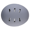 CE/ CPSC Skate Safety ABS Skateboard Bicycle Skating Helmet Grey