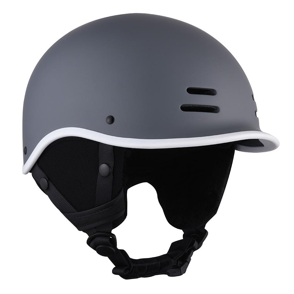 Wholesale CE Certified Adult Skiing Helmet Skiboard Safety Electric Scooter Ski Board Helmet for Adult Gray