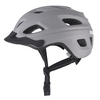 New Bike Helmet Led Light PC In-mold Cycling Helmet , Safe Sport Mountain Road Riding Bike Helmet for Adult Grey