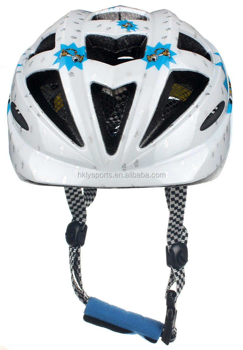 Shengtao Innovative ST500 16 Air Vents PC Inmold And EPS Kids Animal Bicycle Racing Helmet