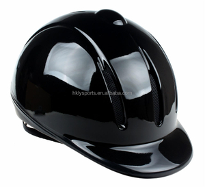 Kids Adult Black Adjustable Horse Equipment Equestrian Helmet