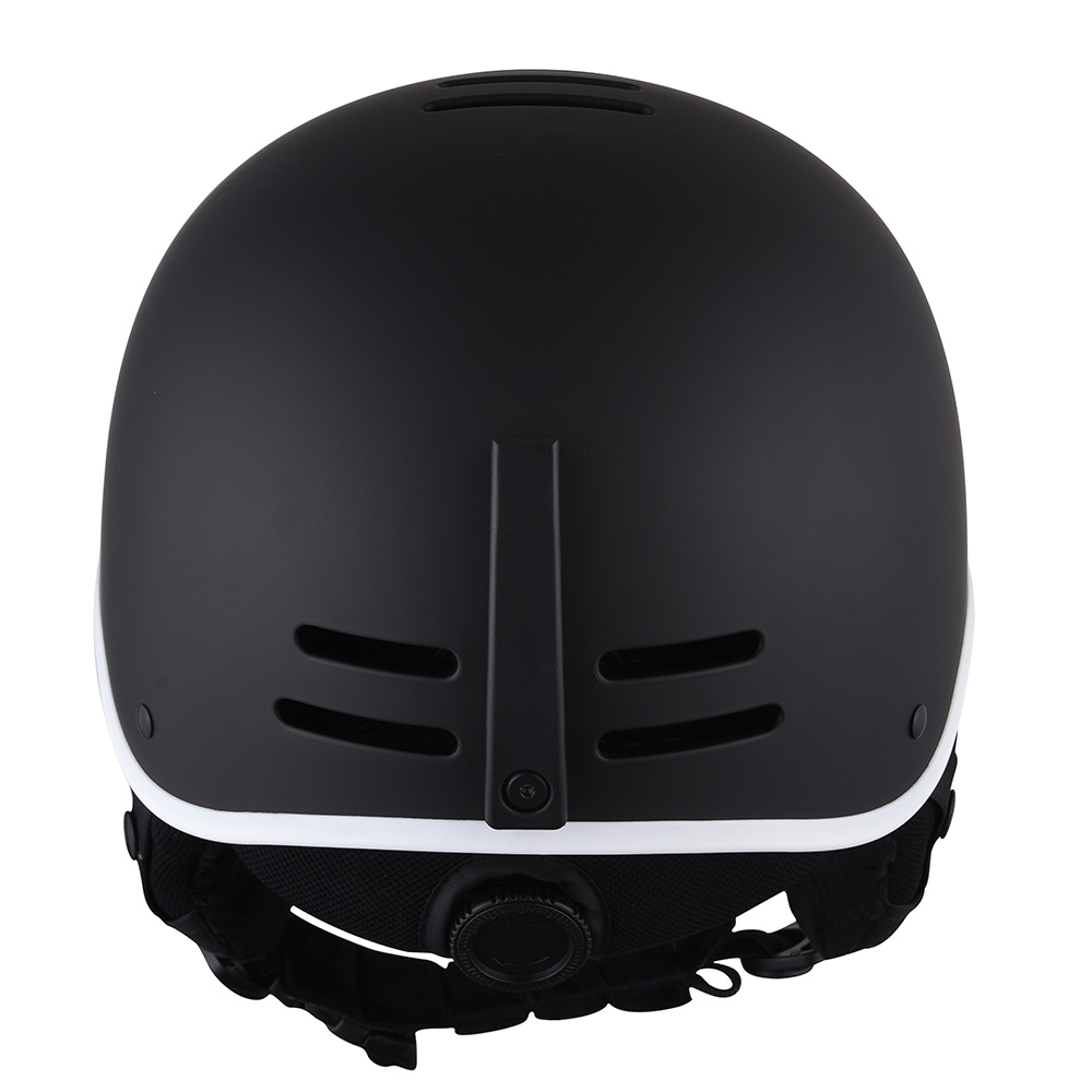 Wholesale CE Certified Adult Skiing Helmet Skiboard Safety Electric Scooter Ski Board Helmet for Adult Black