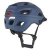 New Bike Helmet Led Light PC In-mold Cycling Helmet , Safe Sport Mountain Road Riding Bike Helmet for Adult Blue