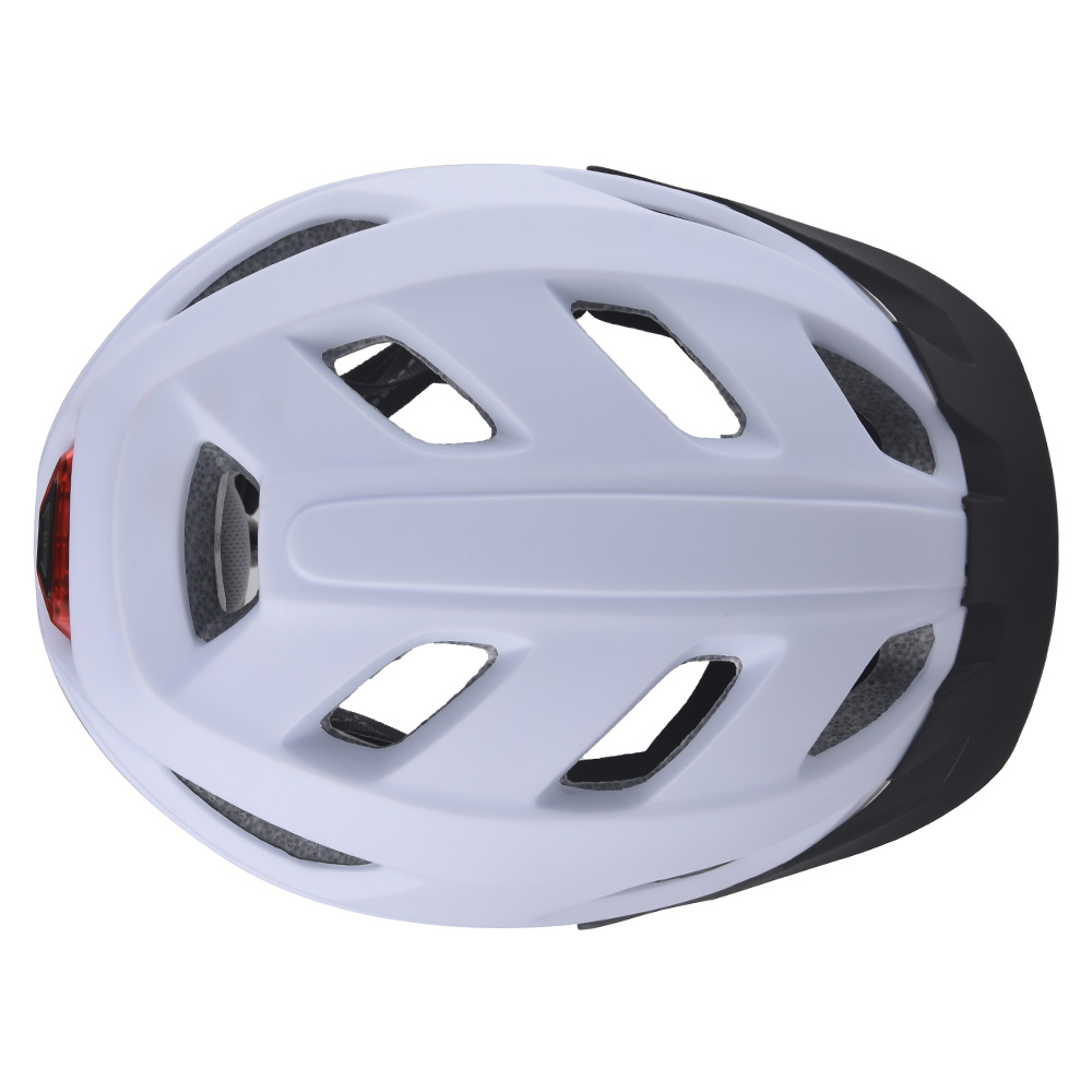 New Bike Helmet Led Light PC In-mold Cycling Helmet , Safe Sport Mountain Road Riding Bike Helmet for Adult