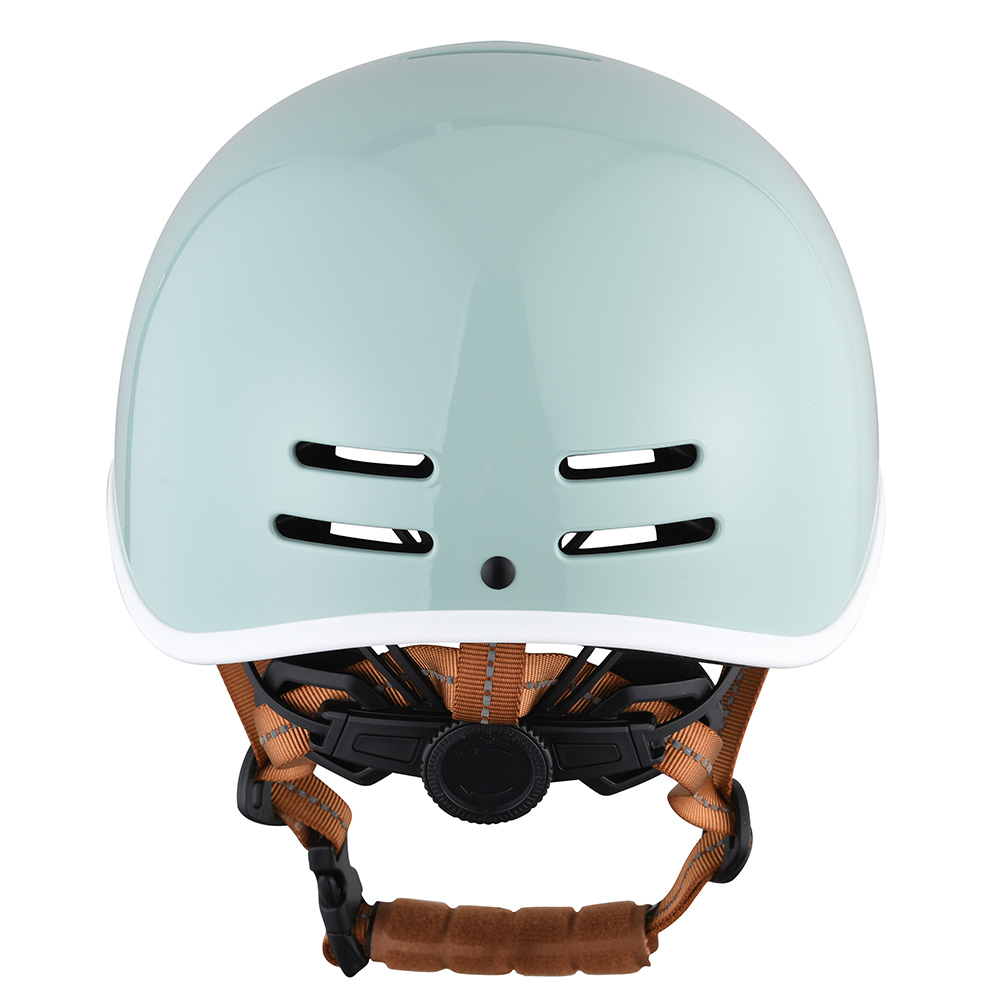 Wholesale CE Certified Adult Skating Helmet Skateboard Safety Electric Scooter Skate Board Helmet for Adult Green