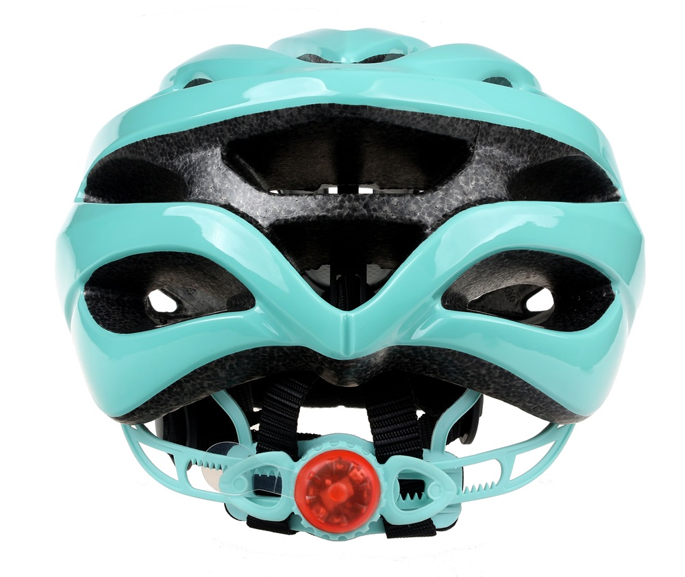 green bike helmet