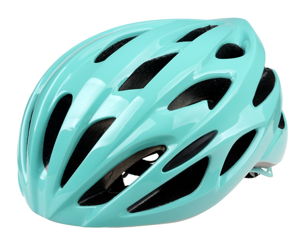 green bike helmet
