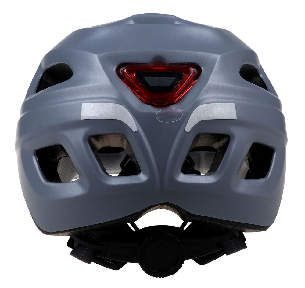 Outdoors Lightweight Safety Cycle Bike Helmet Protective LED Light Bicycle Helmet for Adult