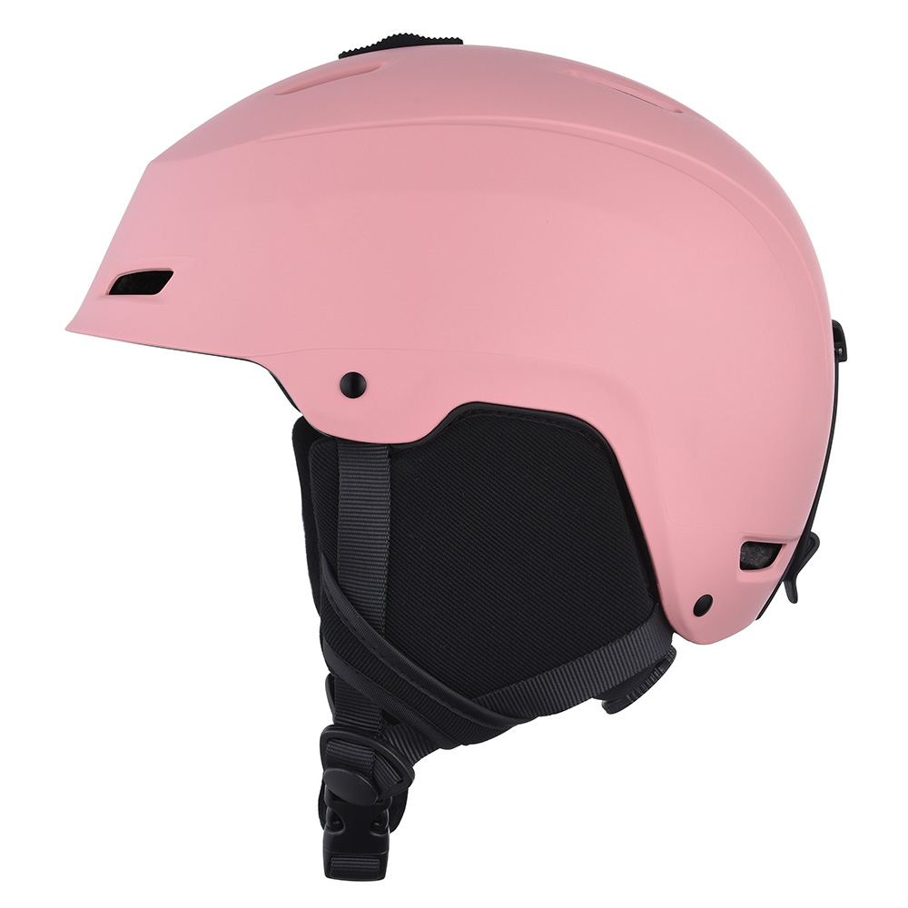 Colorful Custom Ski Snowboard Helmet Protective Snow Helmet for Adult Pink