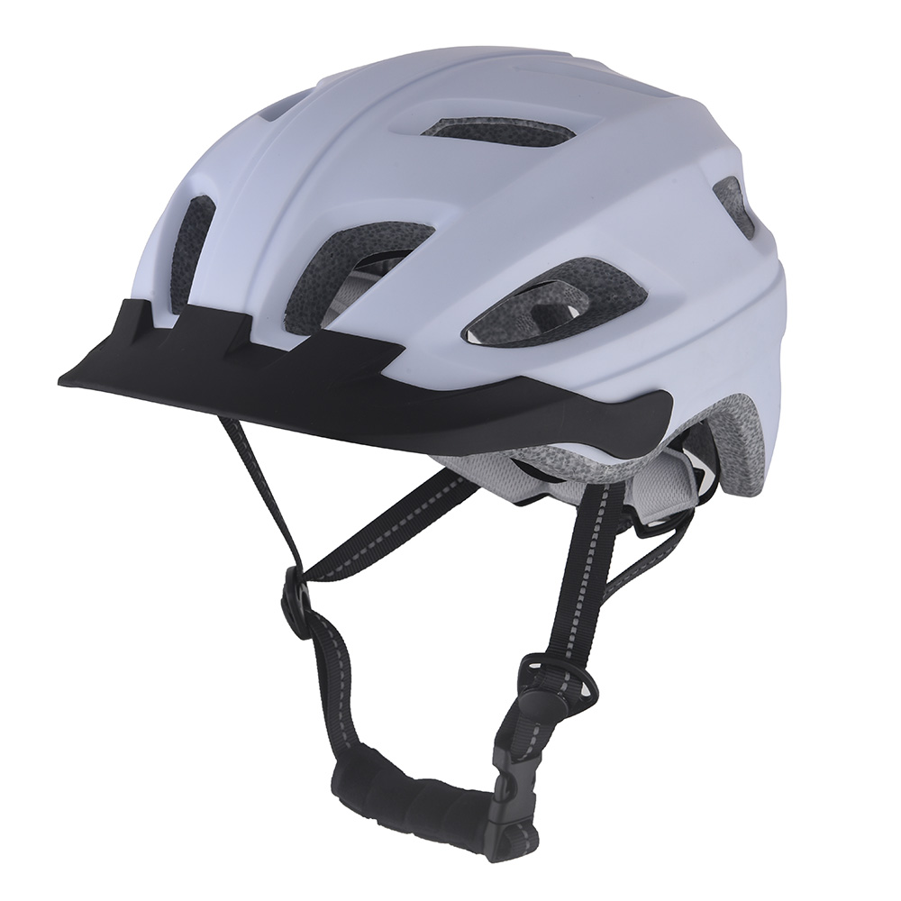 New Bike Helmet Led Light PC In-mold Cycling Helmet , Safe Sport Mountain Road Riding Bike Helmet for Adult