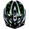 Shengtao Light ST983 In-mold PC + EPS 18 Air Vents 225g PC + EPS Bicycle Helmet with Visor PA Strap
