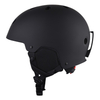 CE Certification ABS Shell Snow Skiing Helmet Black Helmet Ski