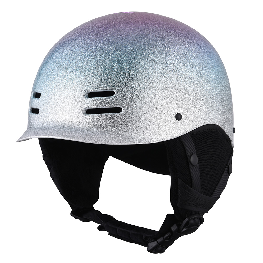 Wholesale CE Certified Adult Skiing Helmet Skiboard Safety Electric Scooter Ski Board Helmet for Adult White
