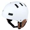 CE ASTM Protective ABS Shell And EPS Liner Ski Snow Helmet with Leather Earmuffs