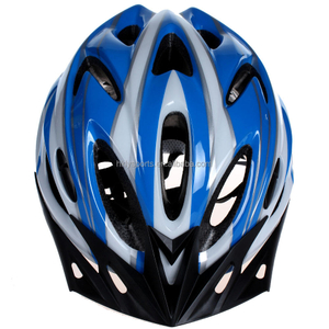 In-mould Cycling Helmet Bike Classic Black Safety Adult Bicycle Helmet with Visor