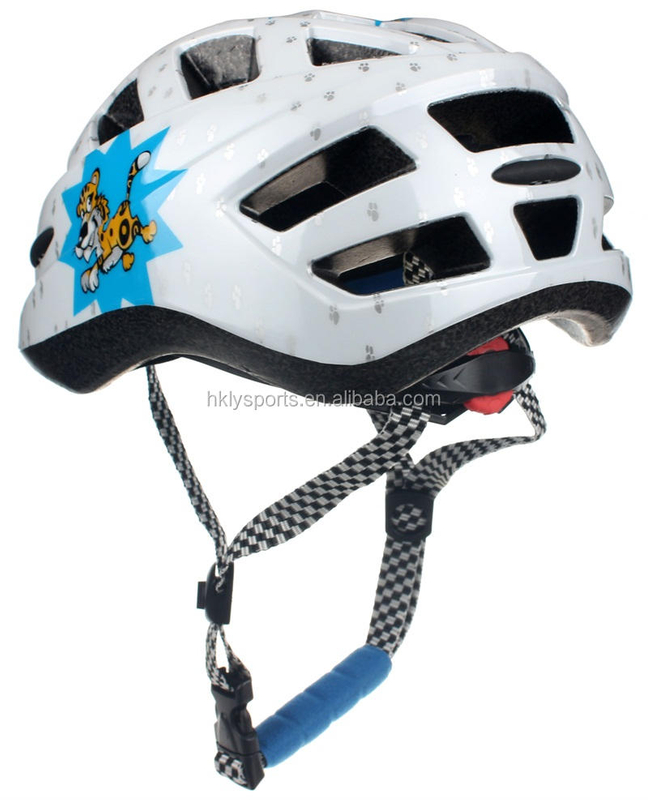 Shengtao Innovative ST500 16 Air Vents PC Inmold And EPS Kids Animal Bicycle Racing Helmet