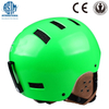 2017 New Design Hot Sale Leather Ear Protection Ski Helmet, Popular Snowboard Helmet, Leather Helmet