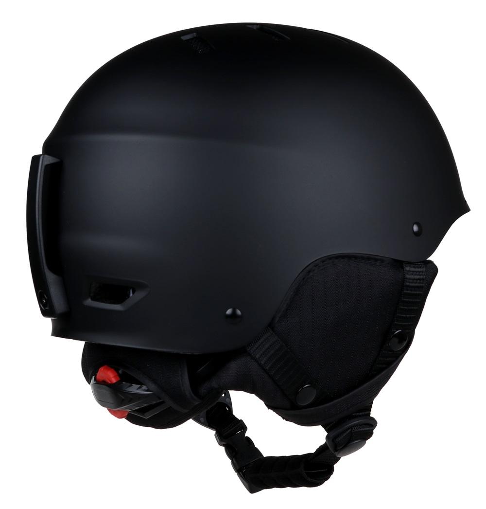 New Fashion OEM Available ABS Soft Protective Ski Helmet with Mini Visor