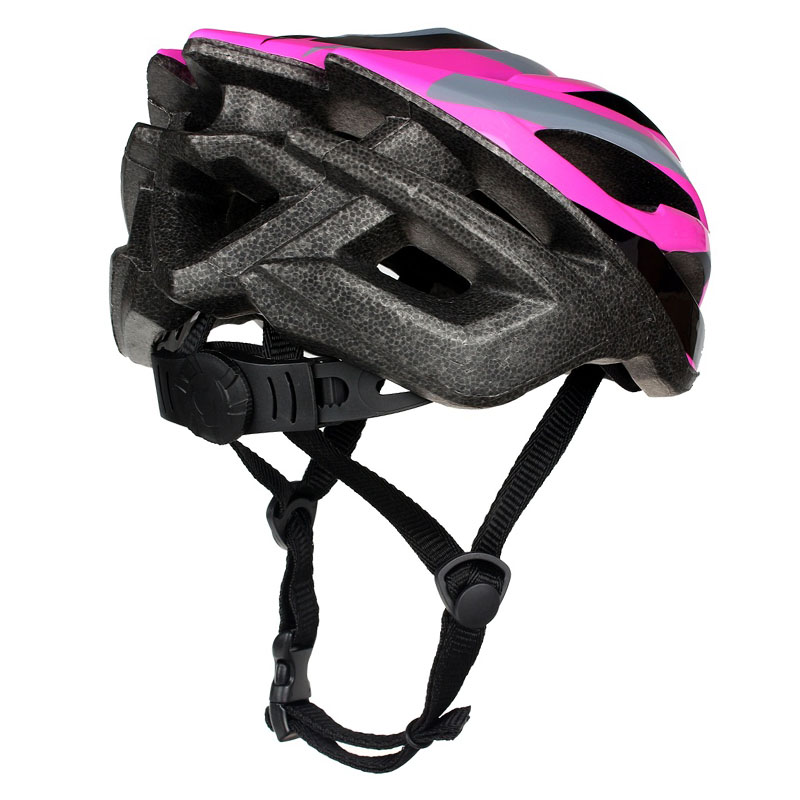 Shengtao Promotion LY-020 PVC Out Shell Pink Bike Riding Crash Helmet for Sale
