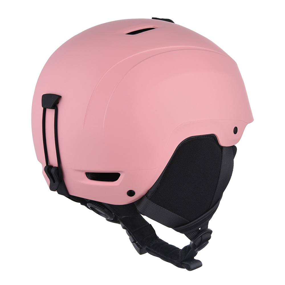 Colorful Custom Ski Snowboard Helmet Protective Snow Helmet for Adult Pink
