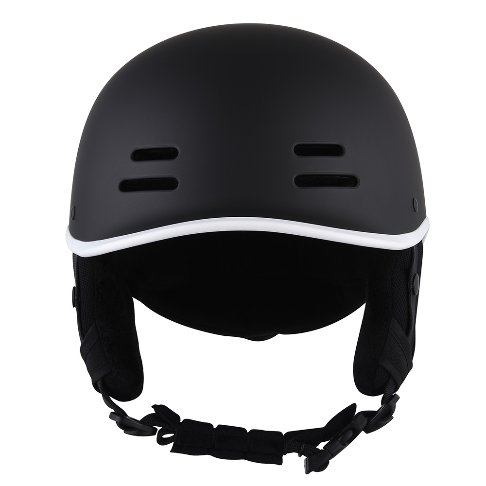 Wholesale CE Certified Adult Skiing Helmet Skiboard Safety Electric Scooter Ski Board Helmet for Adult Black