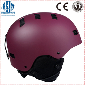 2017 new design hot sale ski helmet, popular snowboard helmet, adult skateboard helmet factory