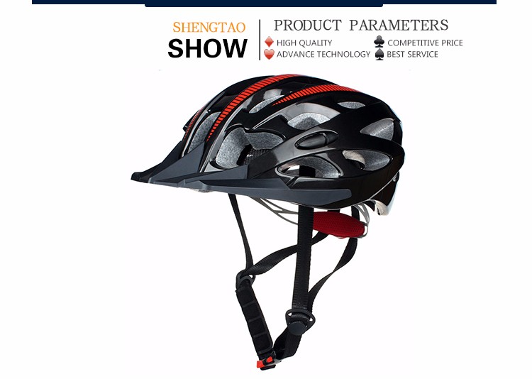modern bicycle helmet
