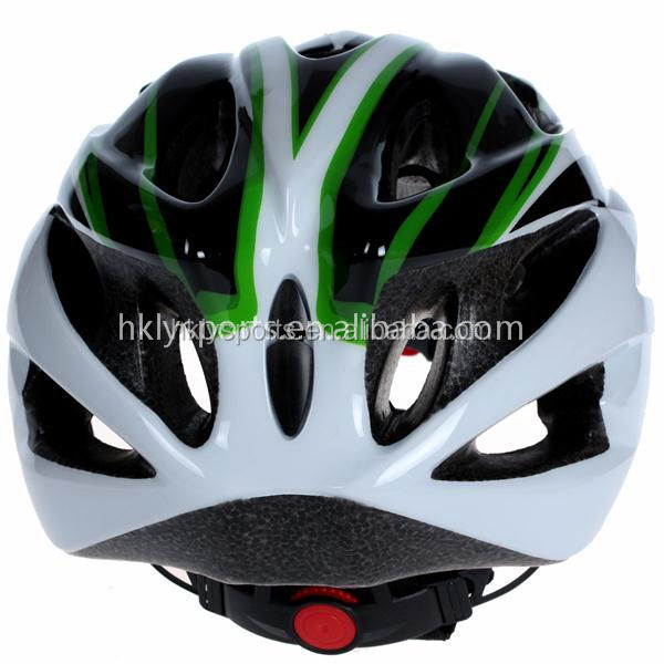 Shengtao Light ST983 In-mold PC + EPS 18 Air Vents 225g PC + EPS Bicycle Helmet with Visor PA Strap