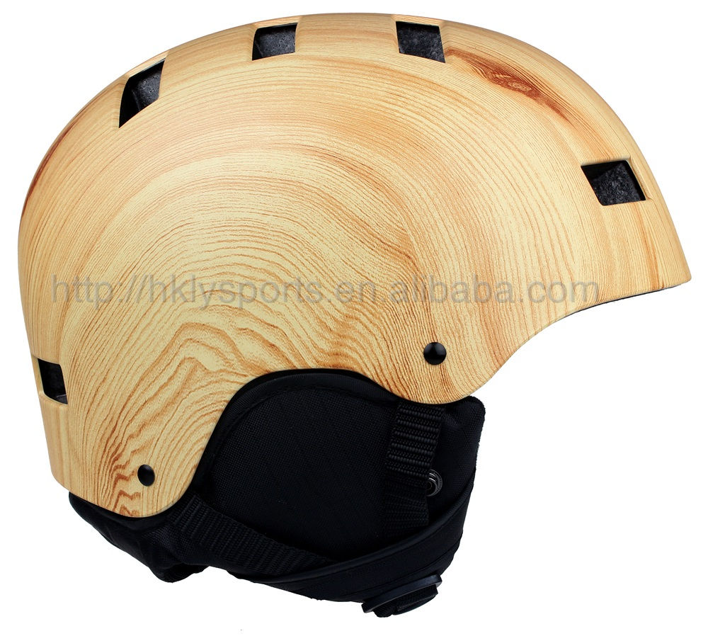 Water Transfer Effect Sport Helmet Custom Safety Ski Helmet