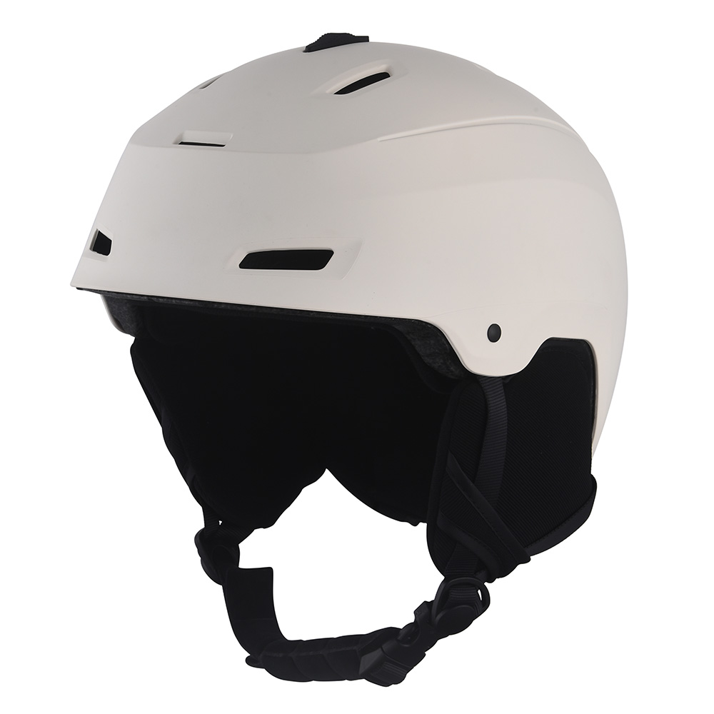 Colorful Custom Ski Snowboard Helmet Protective Snow Helmet for Adult White
