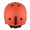 CE Certification ABS Shell Snow Skiing Helmet Red Helmet Ski