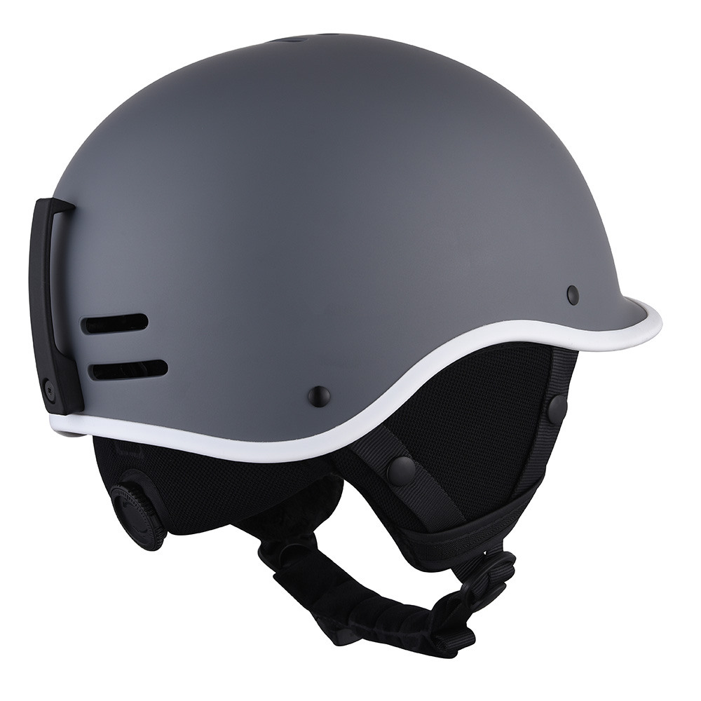 Wholesale CE Certified Adult Skiing Helmet Skiboard Safety Electric Scooter Ski Board Helmet for Adult Gray