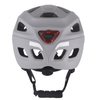 New Bike Helmet Led Light PC In-mold Cycling Helmet , Safe Sport Mountain Road Riding Bike Helmet for Adult Grey