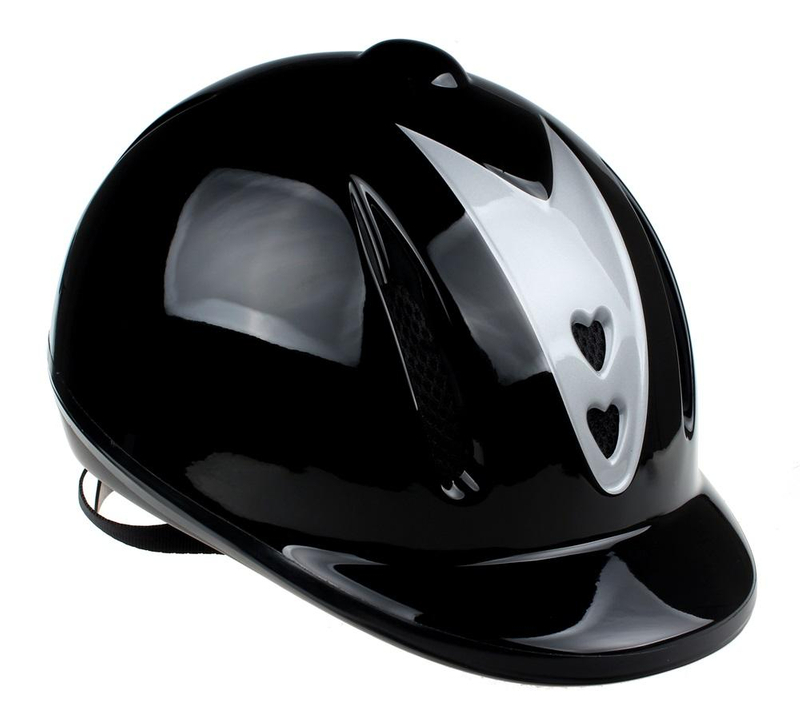 Shengtao Safety Equestrian LY24 PVC + ABS Out Shell Horse Riding Helmet with Rear Pad