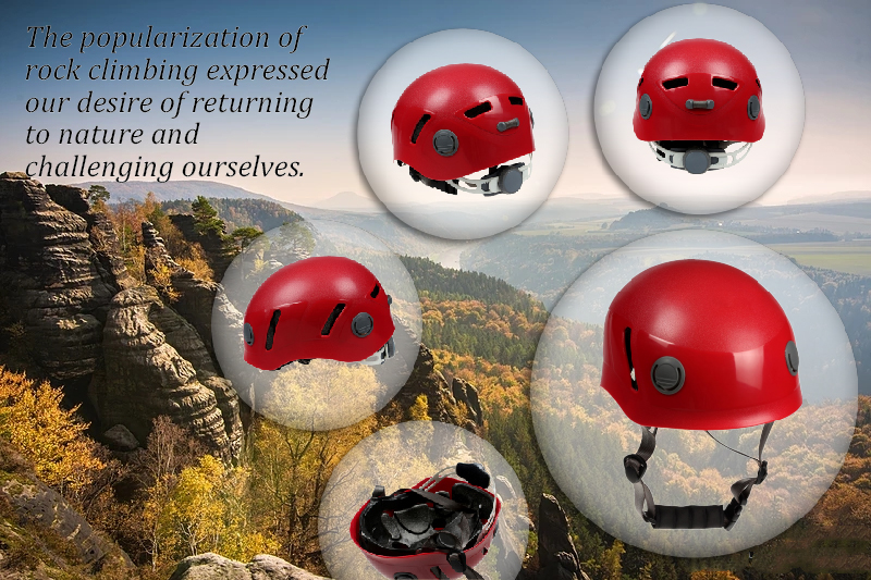 climbing safety helmet