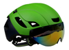 Bike Helmet with Removable Magnetic Goggles Visor Mountain Bicycle Helmet Adult Cycling Helmetfor Men Women Youth