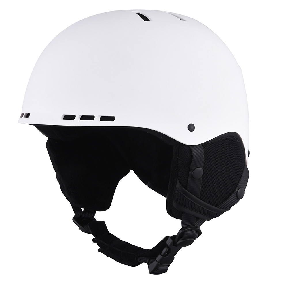 CE Approved Outdoor Sports Equipment Ski Helmet Skiing Equipment Snowboard Helmet White