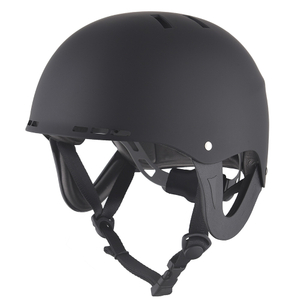 Certified Matte Black Water Sports Kayak Rafting Skiing Helmets