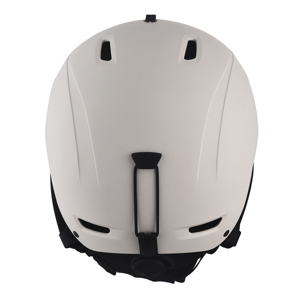 Colorful Custom Ski Snowboard Helmet Protective Snow Helmet for Adult White